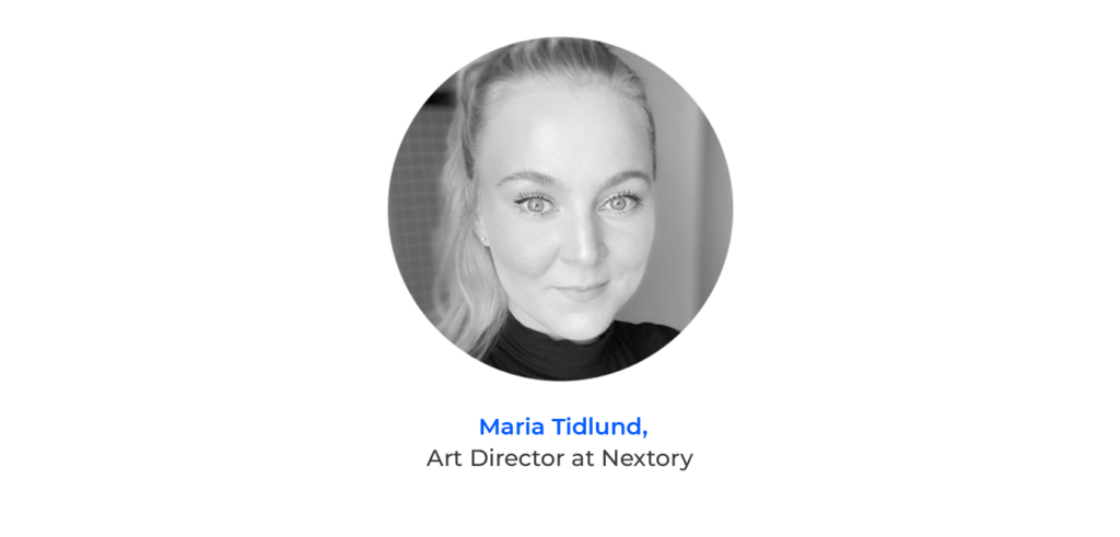 Maira Tidlund art director Nextory