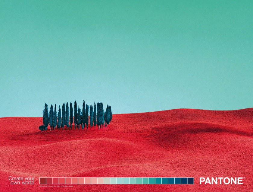 Pantone landscape image example – creativity and ROI