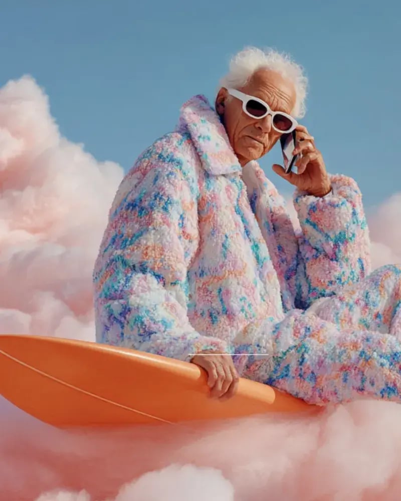 Example display ad creative for telecom companies