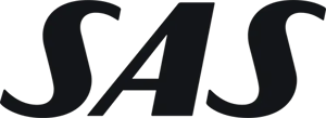 Sas logo black