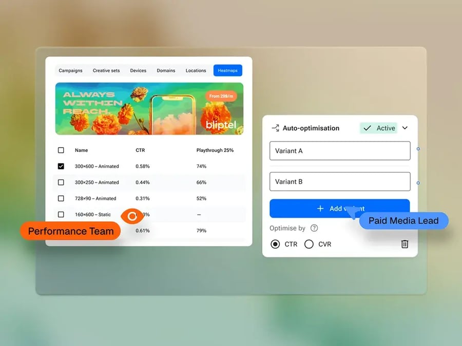 Creative optimization for telecom companies | Bannerflow