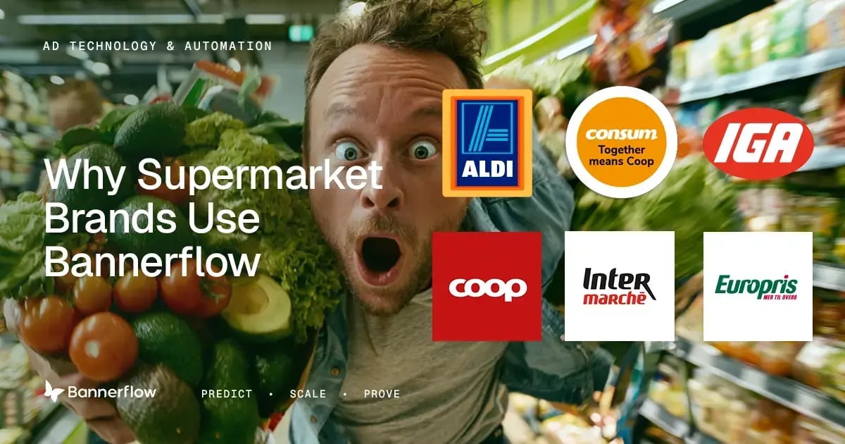 why supermarket brands use bannerflow