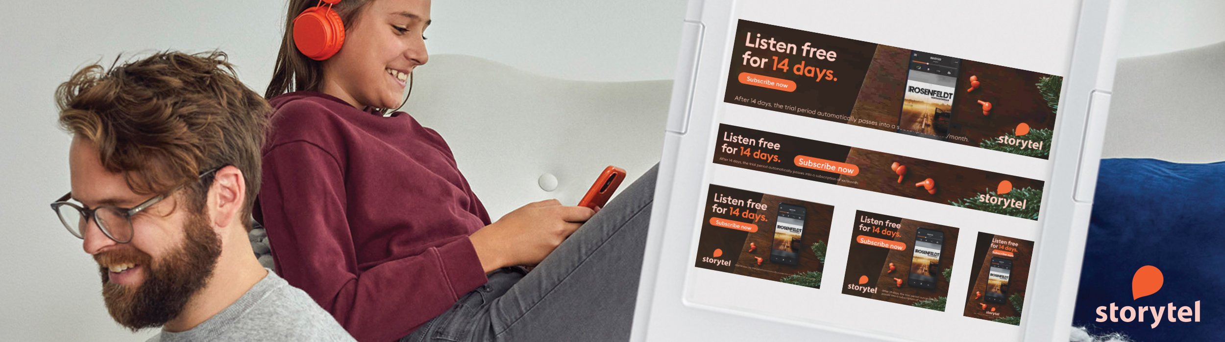 advertisements for travel Going global and staying local – How Storytel cuts through the noise